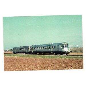 Automotores TAF Primera Valladolid Linea Aziza Cerca De Penafiel Postcard 1971